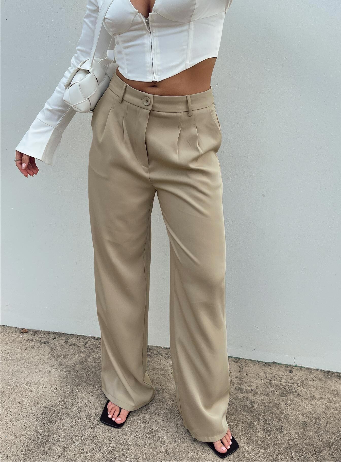 Archer Pants Taupe - Image 12