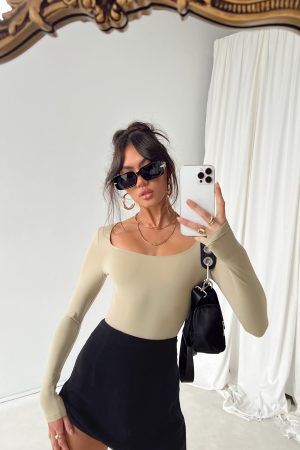 Mallard Bodysuit Brown Petite