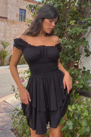 The Love Galore Romper Black