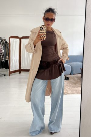 Westwind Trench Coat Natural