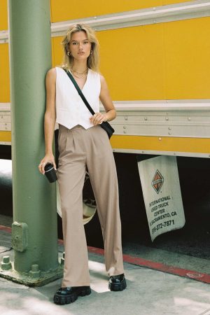 Archer Pants Taupe