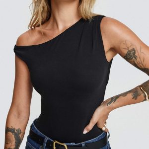 Miyako Bodysuit Black Tall