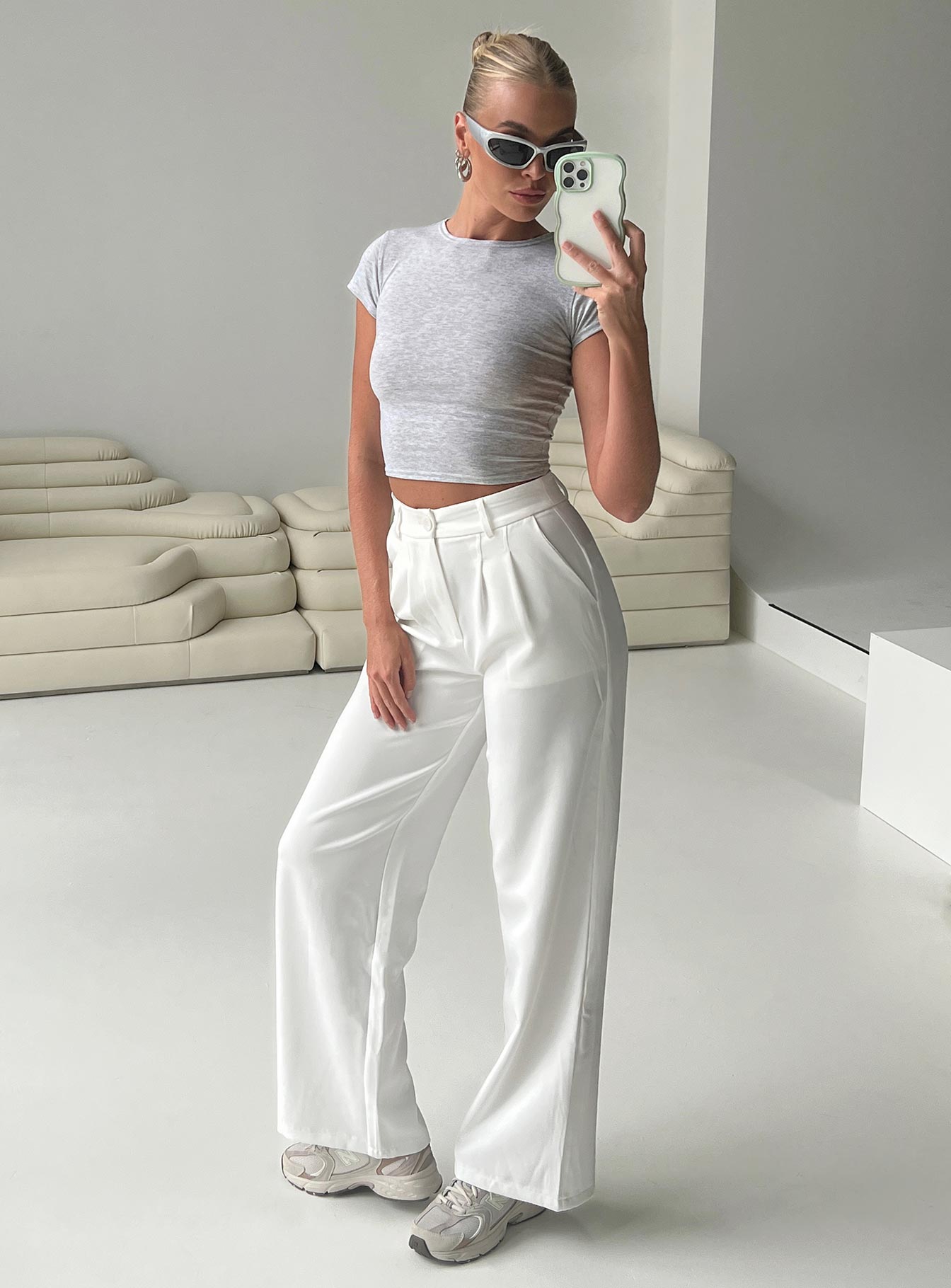 Archer Pants White Tall - Image 9