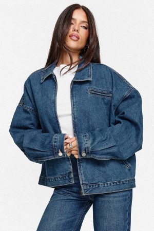 Riina Bomber Jacket Denim