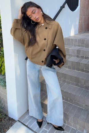 Ramos Low Rise Denim Jeans Light Wash