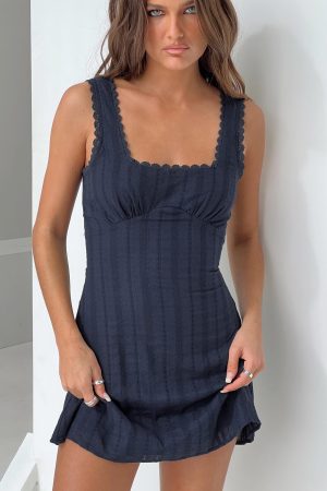 Dasha Mini Dress Navy Tall