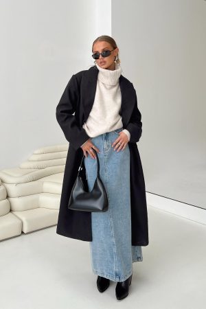 Olsen Coat Black