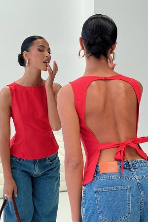 Lilitina Top Red