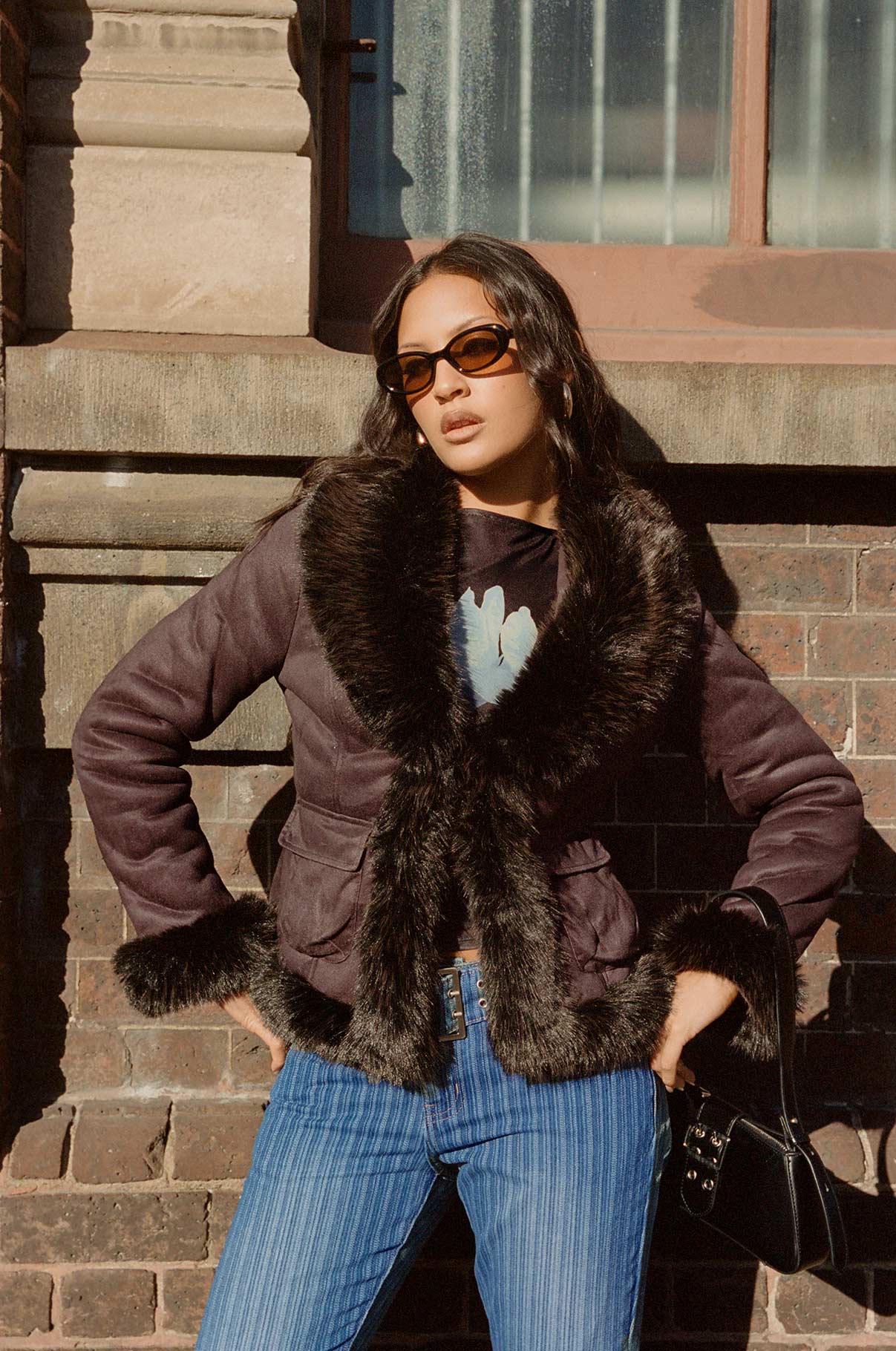 Graciel Penny Lane Jacket Chocolate - Image 10