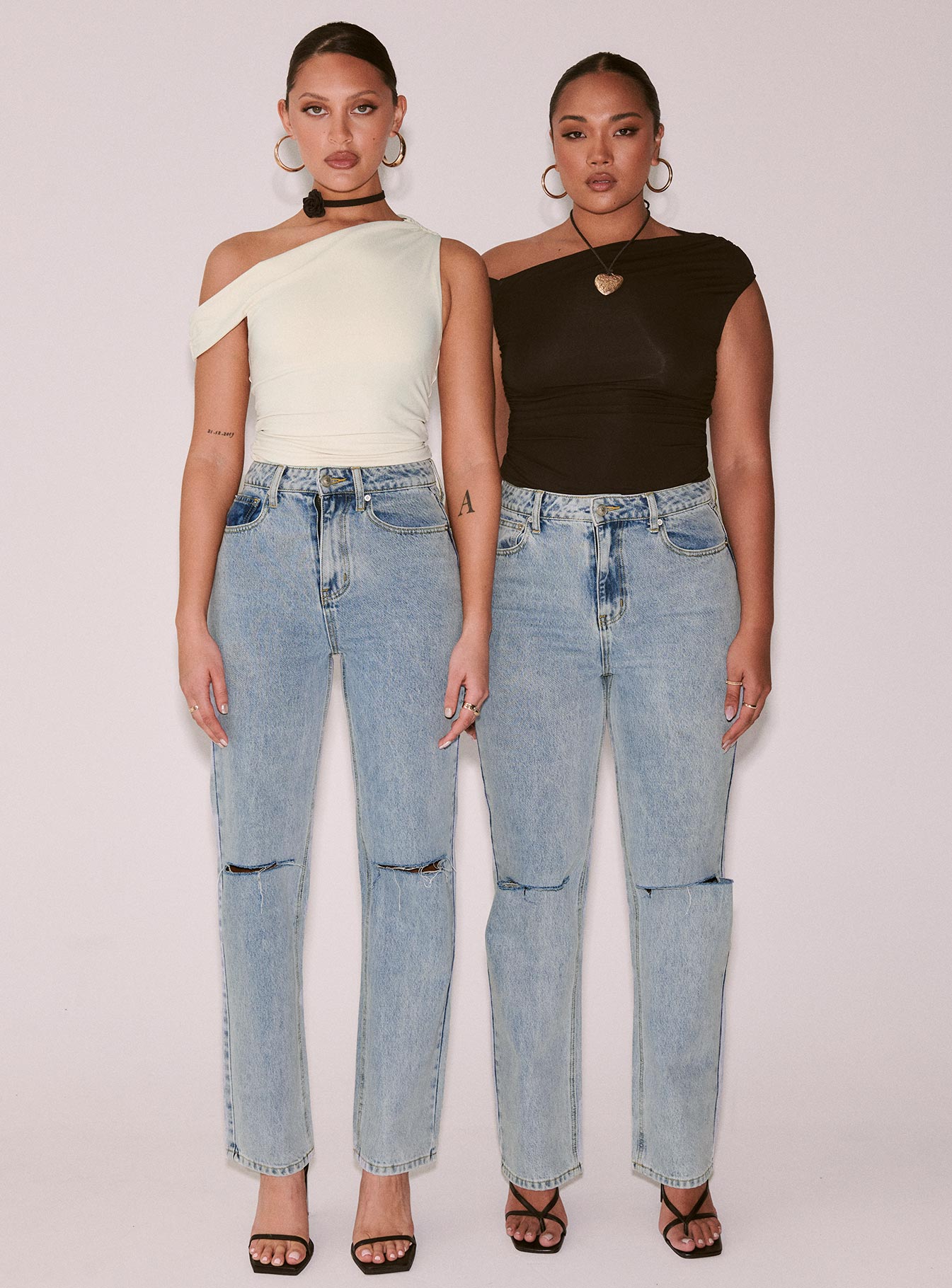 Holland High Rise Straight Leg Jeans Denim - Image 10