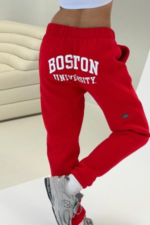 BU Sweatpants Red