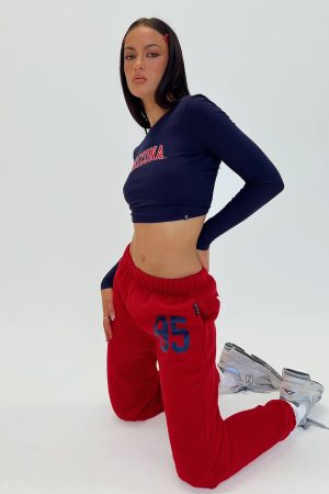 U of A Sweatpants Red