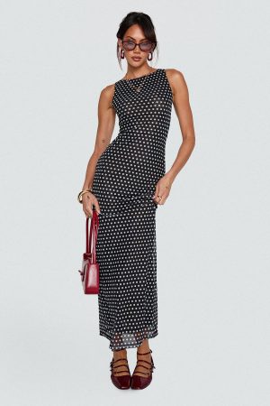 Top Of Mind Maxi Dress Black