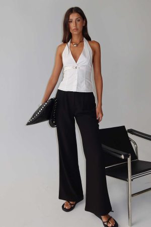 Ambient Wide Leg Pant Black