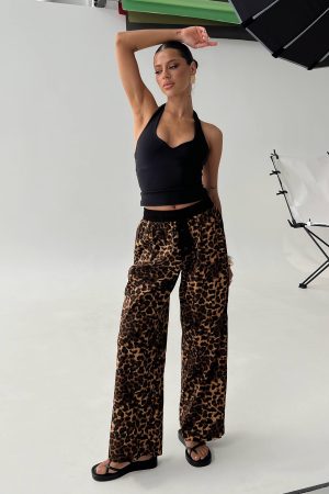 Zephura Boxer Pant Leopard