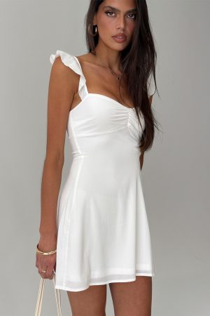 Landon Mini Dress White