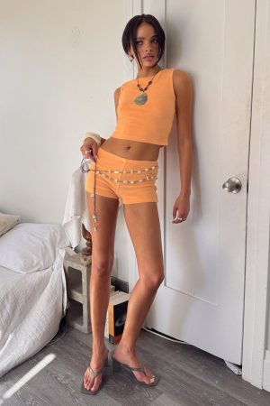 Henree Terry Set Orange