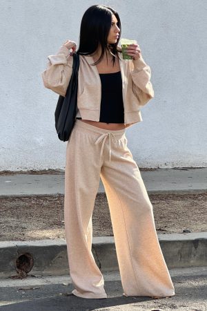Mindful Low Rise Pant Oat Marle