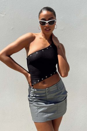 Jameson Mini Skirt Grey