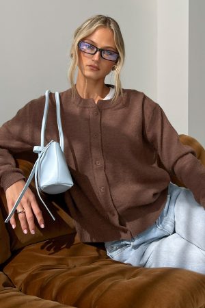 Melancholia Cardigan Chocolate