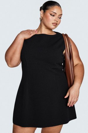 Anse Mini Dress Black Curve