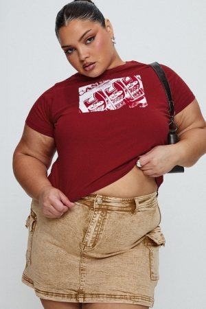 You Do You Tee Red Curve