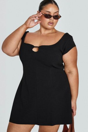 Sylvette Mini Dress Black Curve