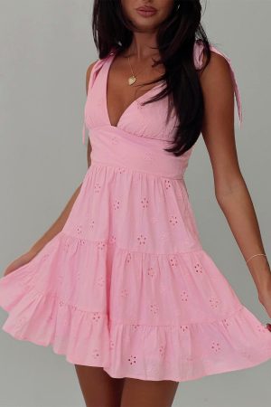Galvis Mini Dress Pink Petite