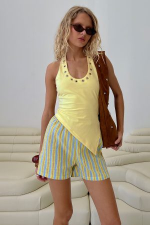 Tropic Babe Short Multi Stripe