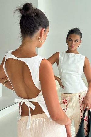 Lilitina Top White