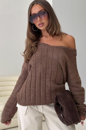 Main Thing Knit Sweater Mocha