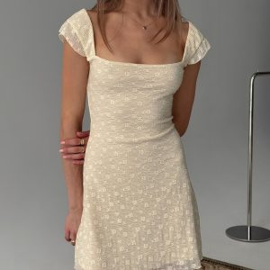 Lanchester Mini Dress Butter Yellow
