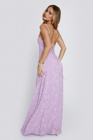 South Of France Maxi Dress Lilac