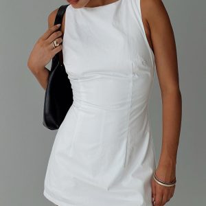 Yumiko Romper White Tall