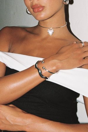 Locked In Bracelet Silver