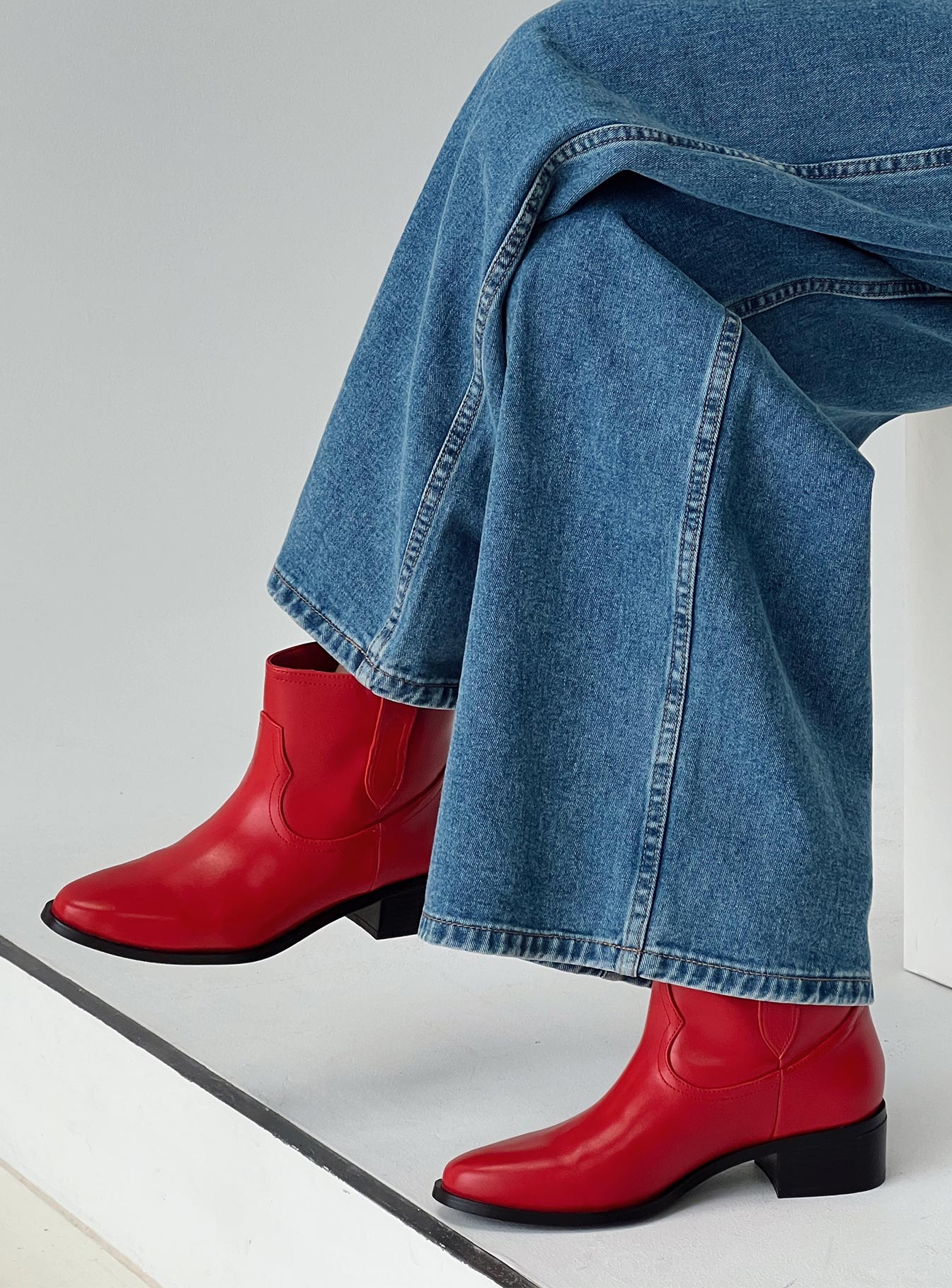 Lunas Boots Red - Image 5
