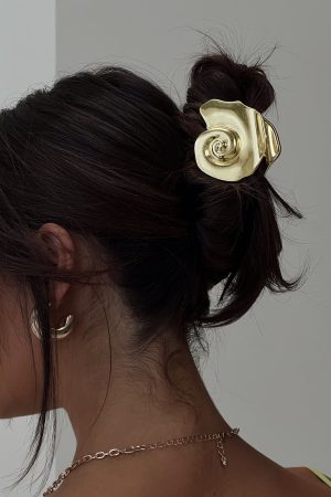 Sun Will Rise Hair Clip Gold