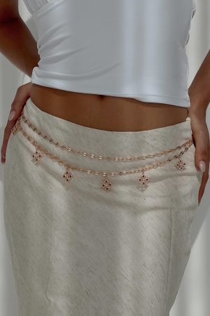Stars Aligned Chain Belt Gold