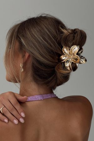 Summer Afternoons Hair Clip Gold