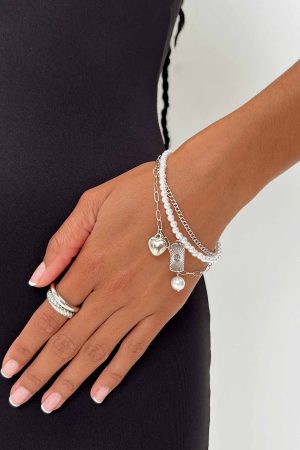 Daintree Charm Bracelet Silver
