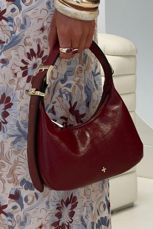 Gigi Shoulder Bag Cherry Red