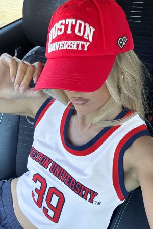 BU Dad Cap Red