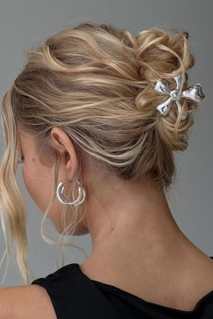 All She Wrote Hair Clip Silver