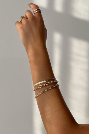 Count My Blessings Bracelet Pack Gold