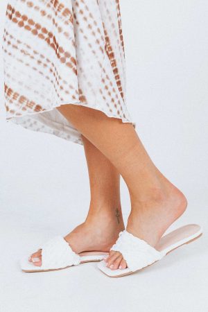 Shoreside Sandal White