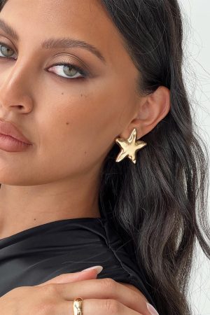 Pretty Lady Earrings Gold