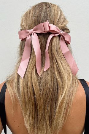Kinski Hair Bow Pack Pink