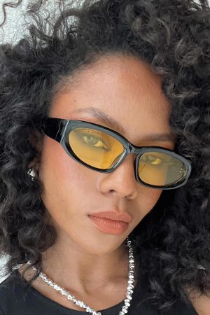 Buchan Sunglasses Black / Yellow