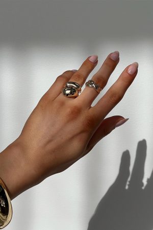 Loveliness Ring Pack Gold