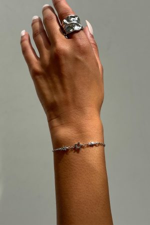 Wild Horizon Stainless Steel Bracelet Silver
